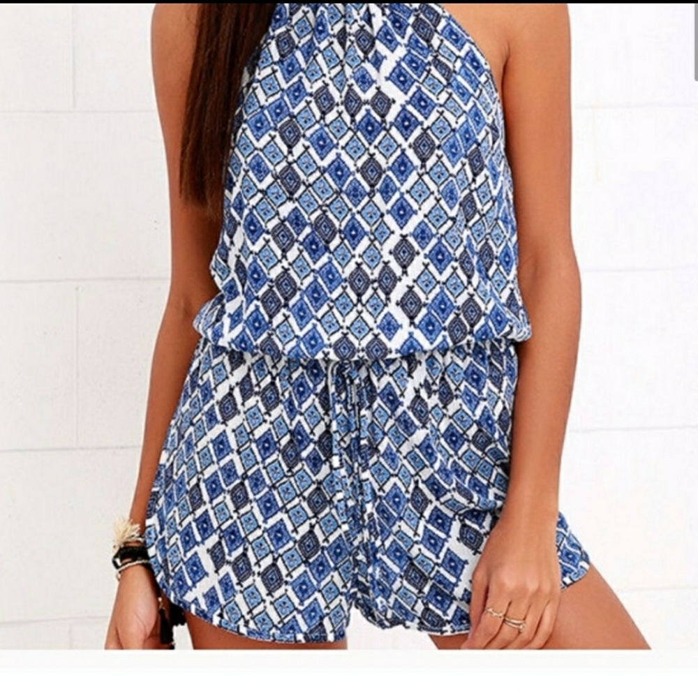 LIKE NEW Lulu's Romper